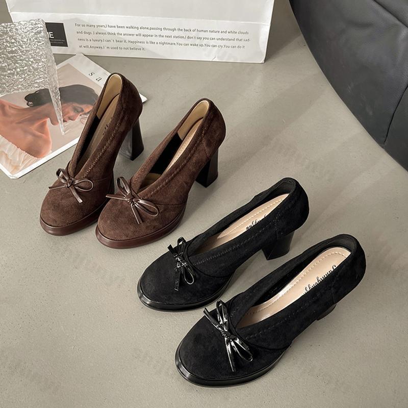 Vintage Outdoor Fashion - Women's High Heels 2025 Spring Autumn