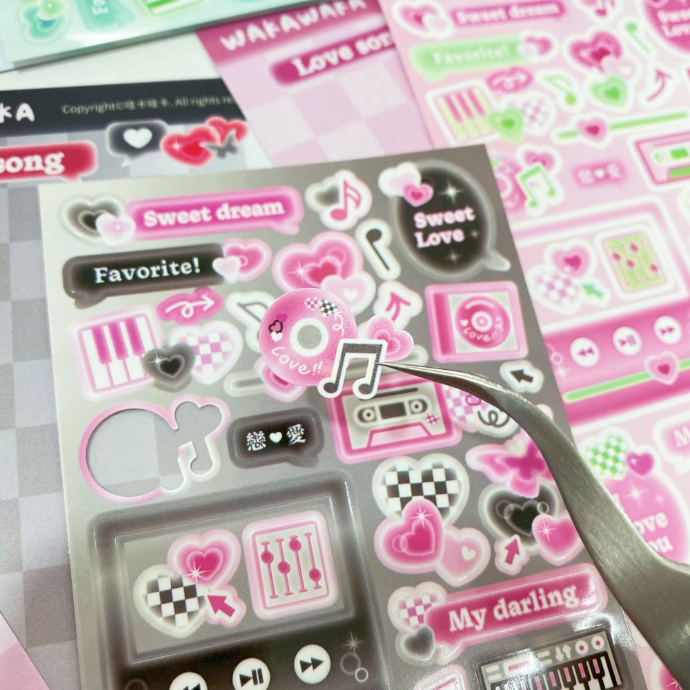 SCRAPBOOK Music Decorative STI - Vintage Fashion Magazines review and price