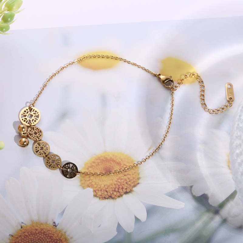 1 Piece Stainless Steel Anklet - Vintage Fashion Market review and price