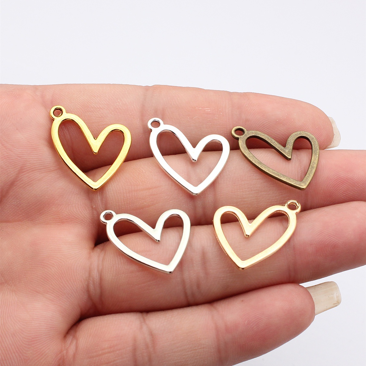 WYSIWYG 20pcs 22x20mm 5 Colors - Vintage Fashion Theme review and price