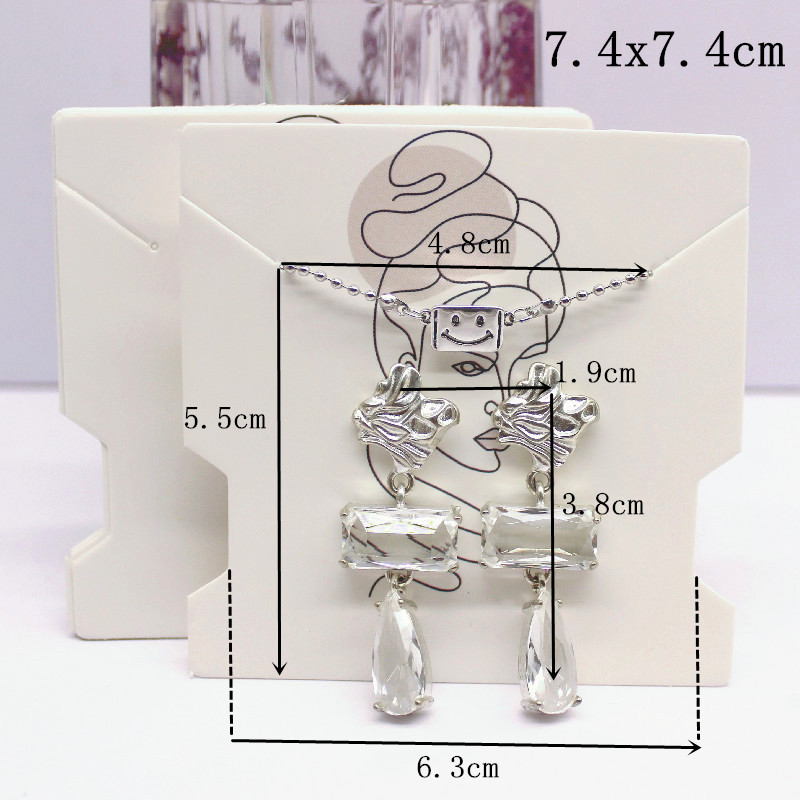 50Pcs 7.4x7.4cm White Paper ca - Vintage Fashion Illustrations review and price