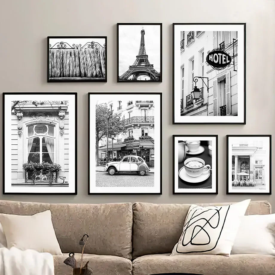 Black White Paris Towel Cafe S - Vintage Fashion Wall Art review and price