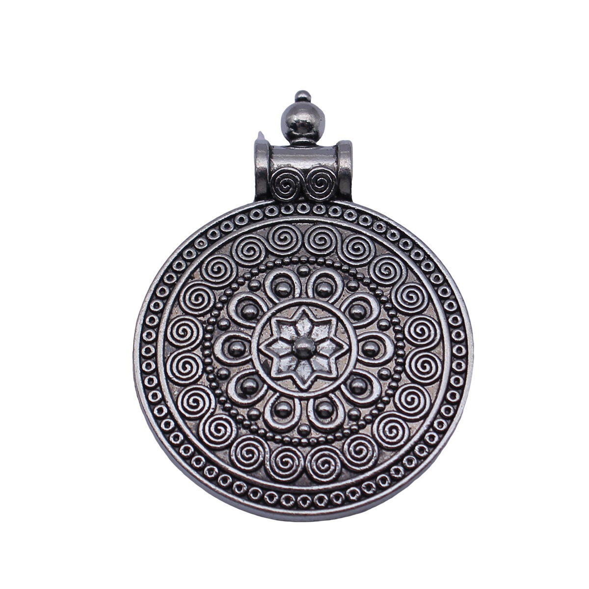 Boho Ethnic Mandala Pendant Fl - Vintage Fashion Theme review and price