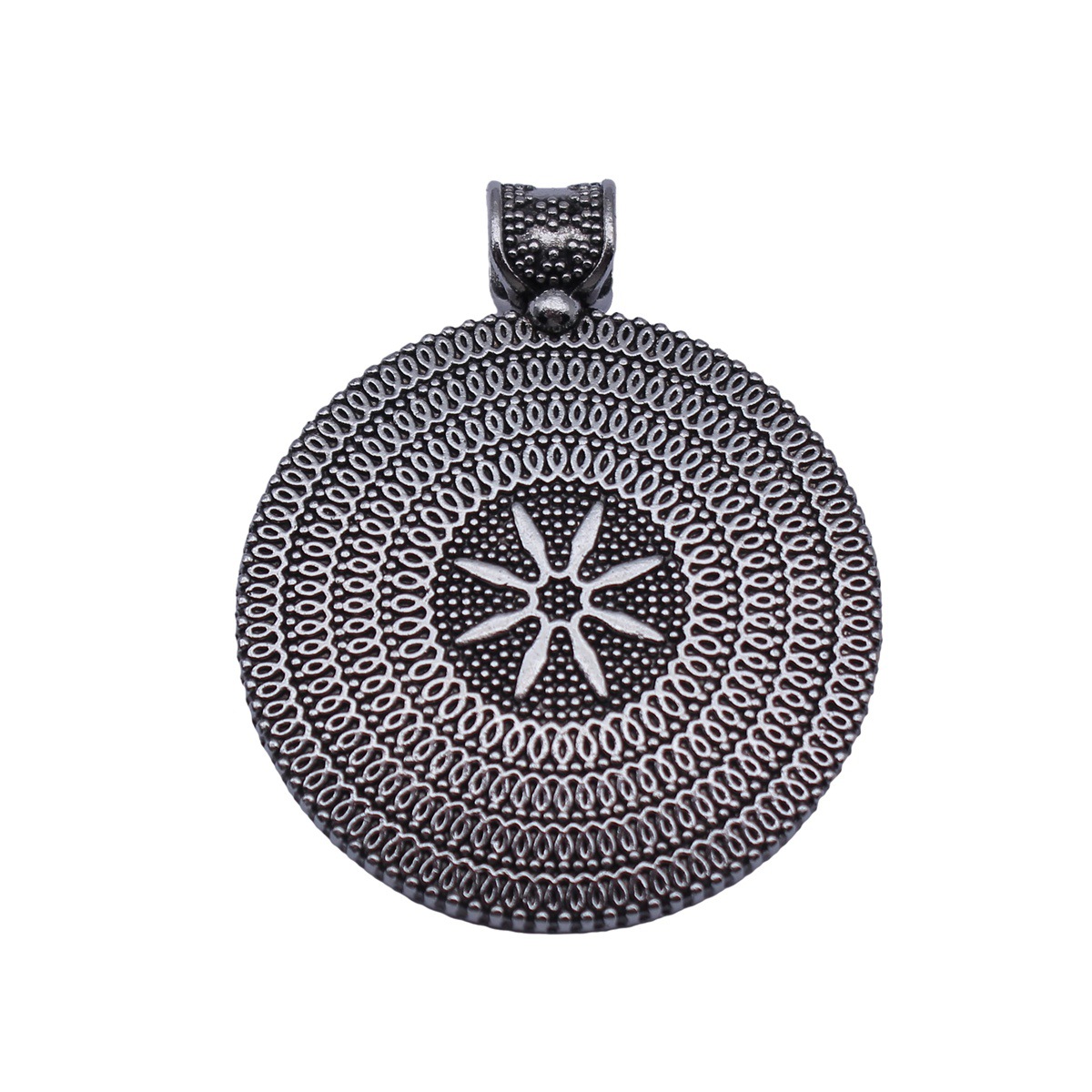 Boho Ethnic Mandala Pendant Fl - Vintage Fashion Theme review and price