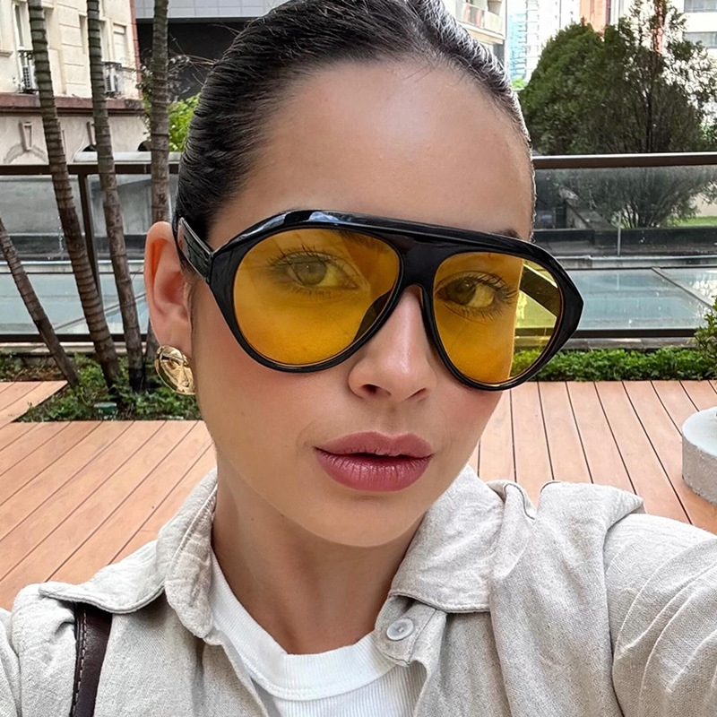 Fashion Oversized Pilot Sungla - Vintage Outdoor Fashion review and price