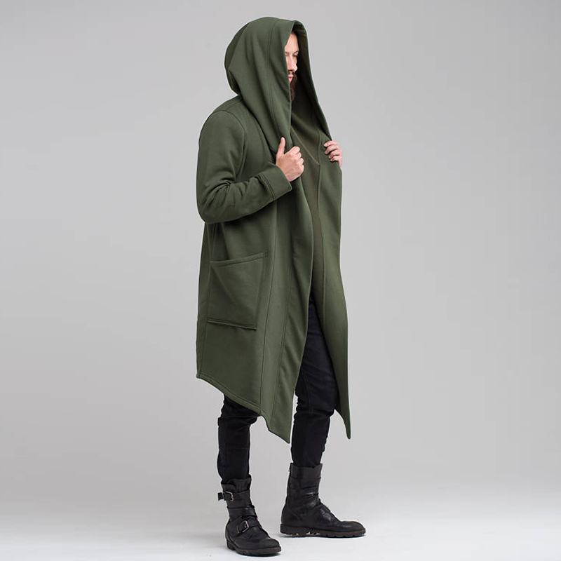 Men's Winter Hooded Cardigan T - Vintage Fashion Postcards review and price