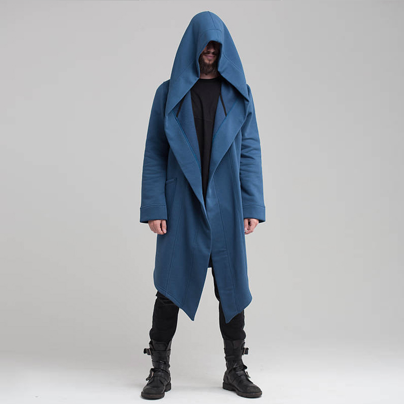 Men's Winter Hooded Cardigan T - Vintage Fashion Postcards review and price