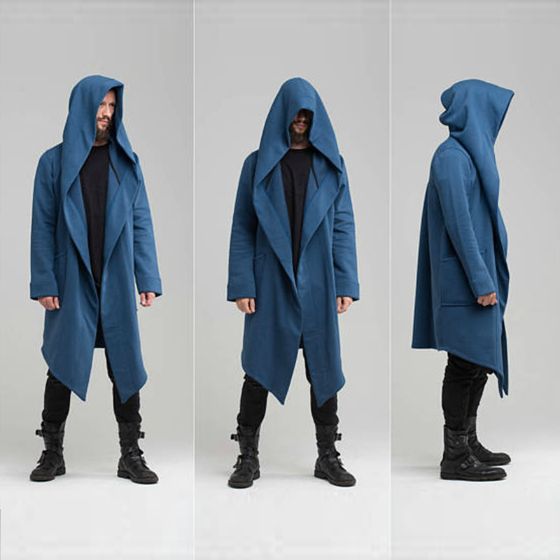 Men's Winter Hooded Cardigan T - Vintage Fashion Postcards review and price