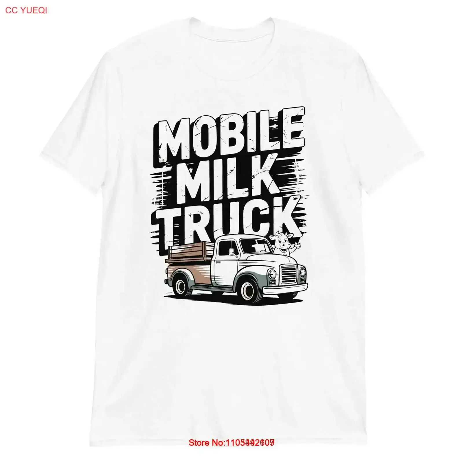 Mobile Milk Truck T Shirt Vint - Vintage Fashion Market review and price
