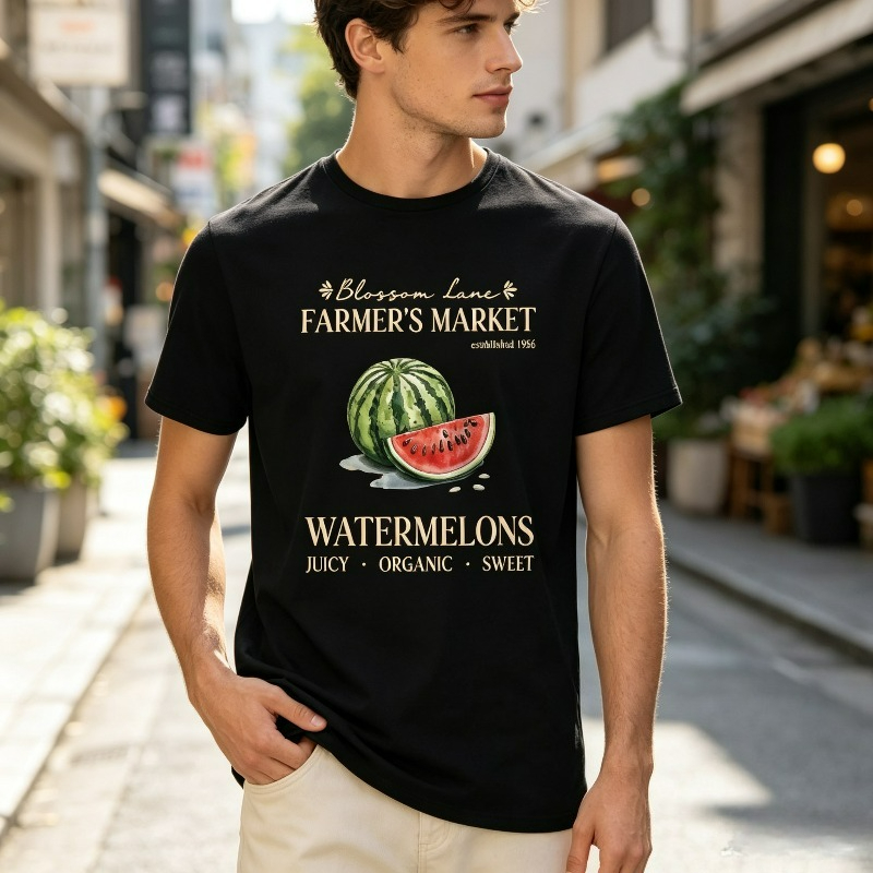 Watermelon Farmer Market T-Shi - Vintage Fashion Market review and price