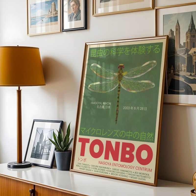 Vintage Japanese Tokyo Exhibit - Vintage Fashion Posters review and price