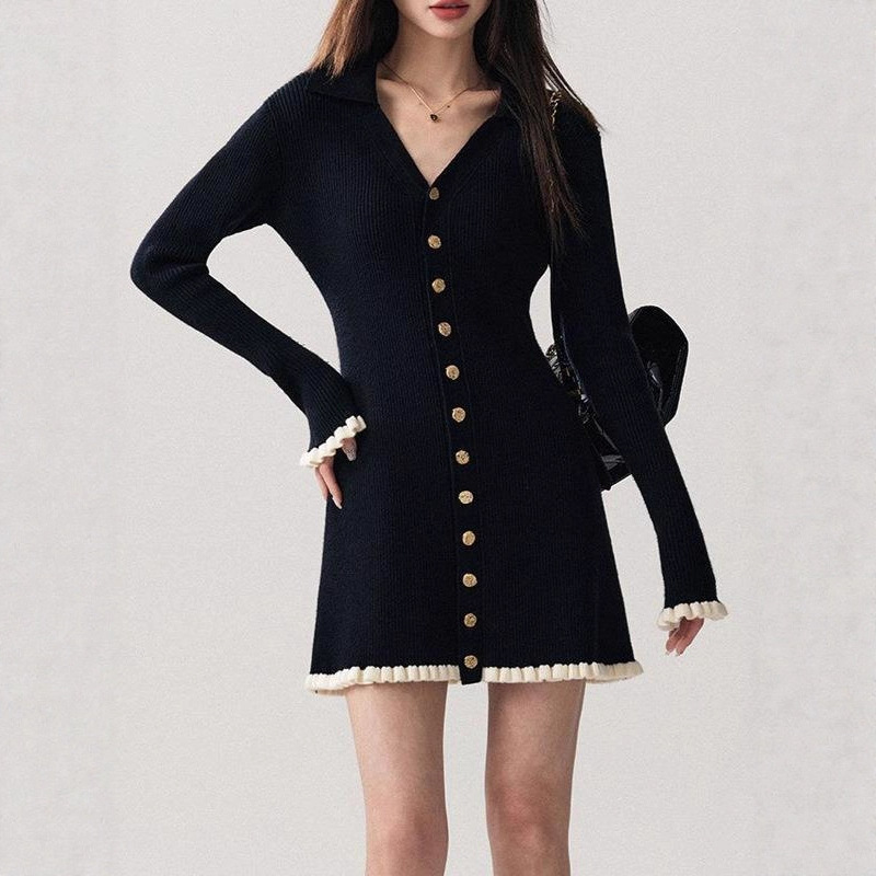 BWQ Spring Autumn Winter Frenc - Vintage Fashion Old Money review and price