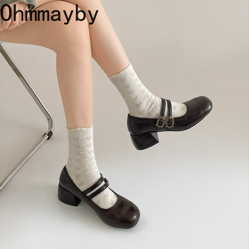 Vintage Thick Heel Women Mary  - Vintage Outdoor Fashion review and price