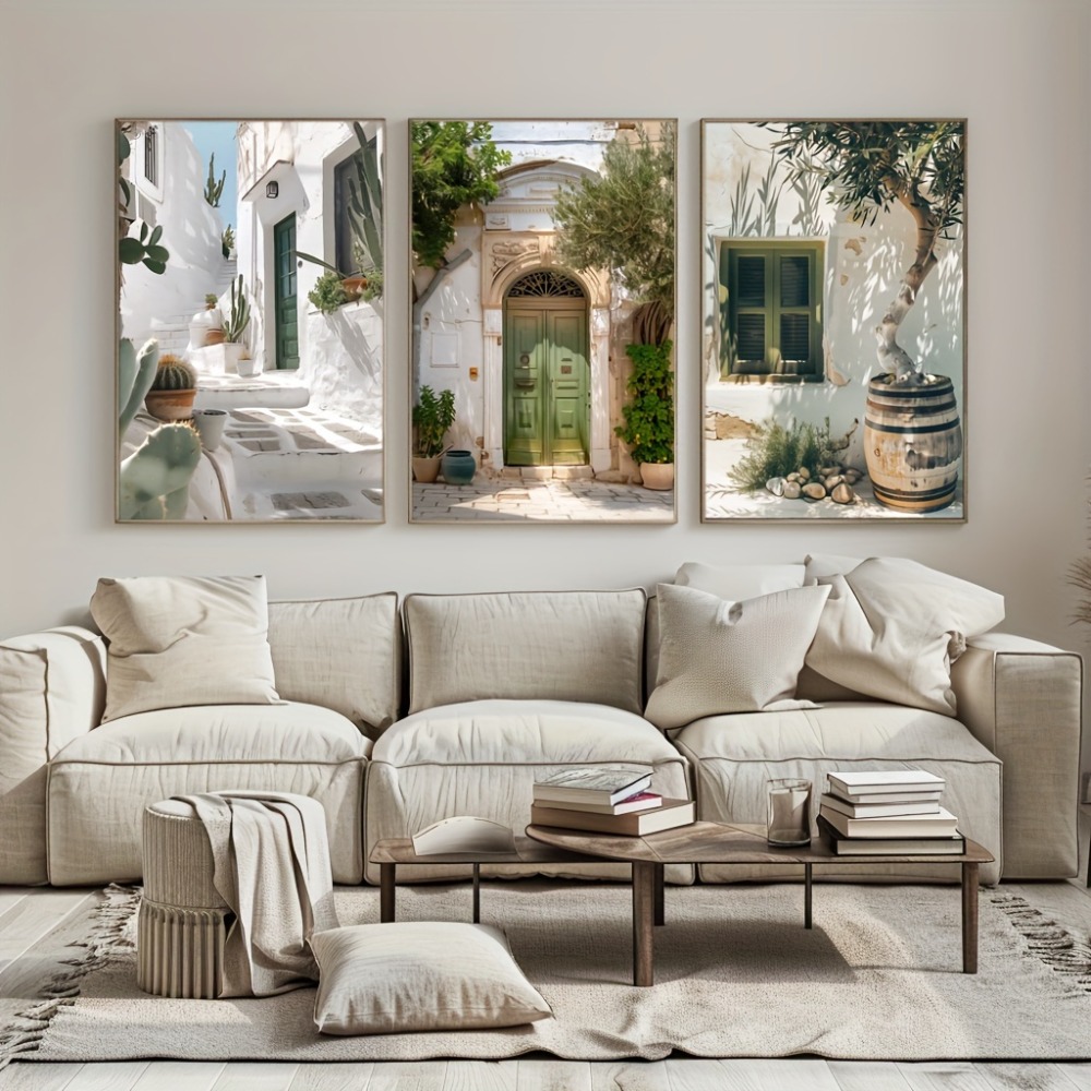 3pcs Frameless Canvas Painting - Vintage Fashion Wall Art review and price