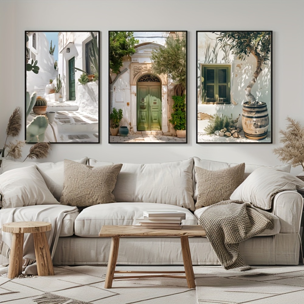 3pcs Frameless Canvas Painting - Vintage Fashion Wall Art review and price