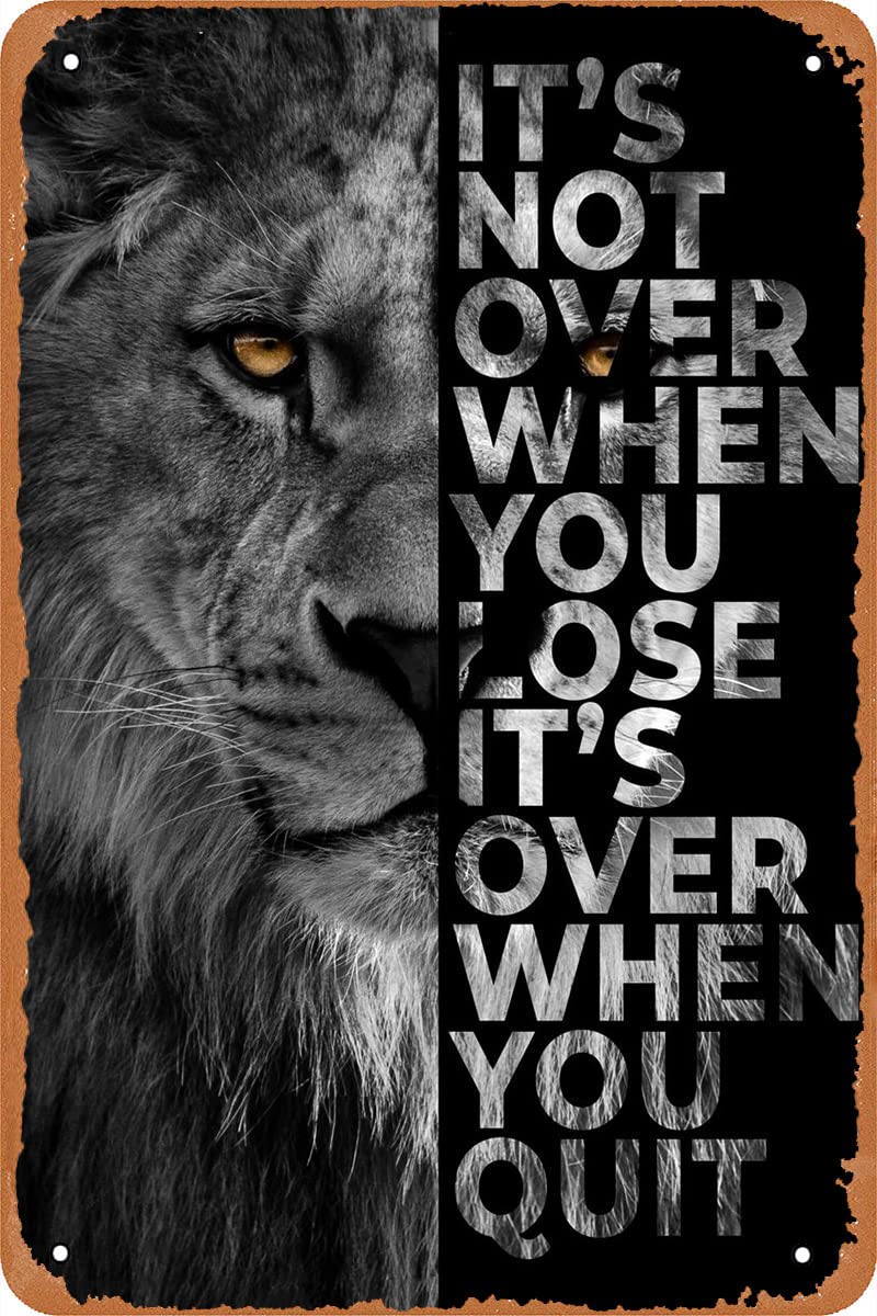 Never Give Up Inspirational Po - Vintage Fashion Posters review and price