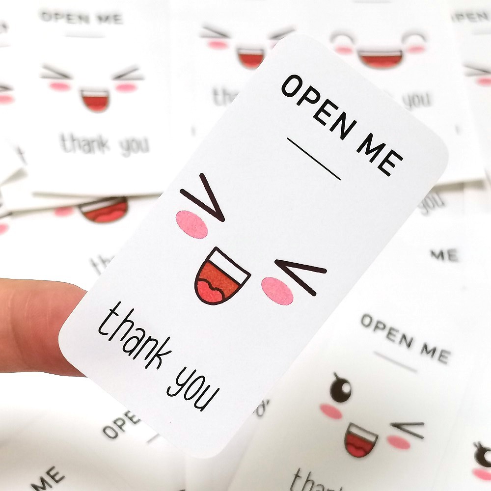 40-100pcs Cute OPEN ME STICKER - Vintage Fashion Magazines review and price