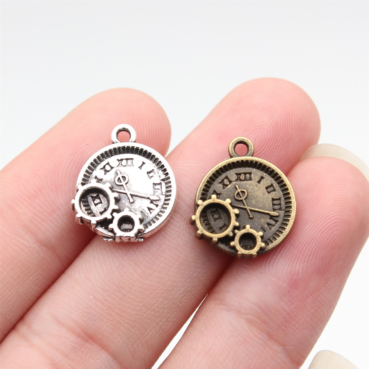 WYSIWYG 10pcs 16x14mm 2 Colors - Vintage Fashion Theme review and price