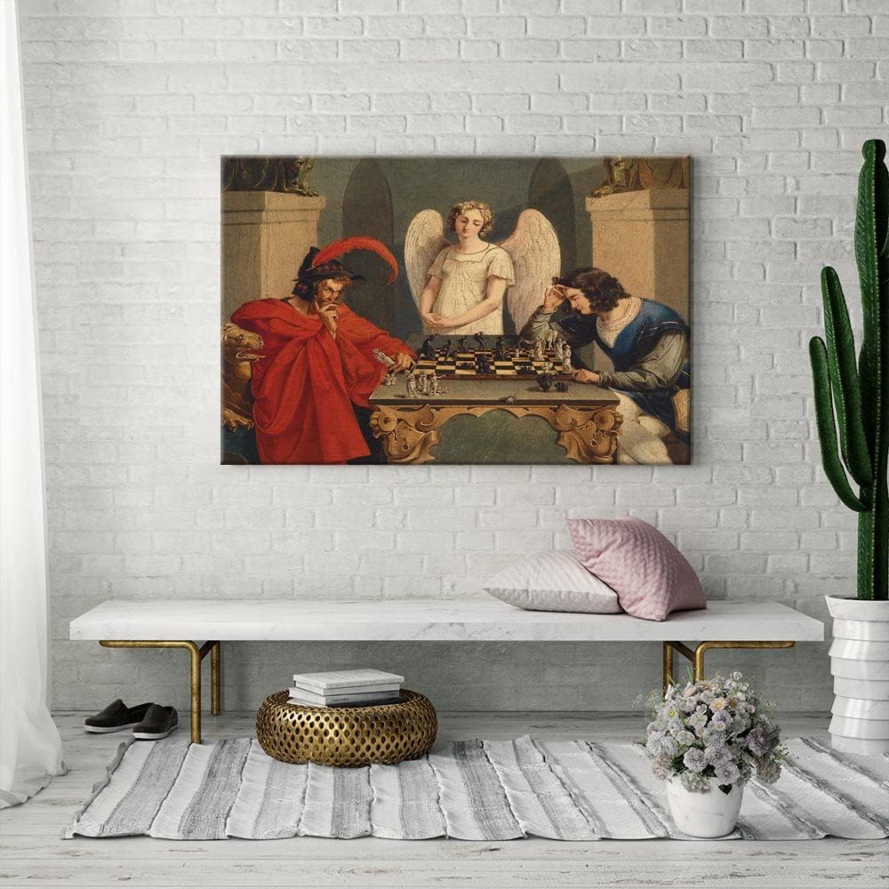 IUHYVMSM Vintage Faust And Mep - Vintage Fashion Wall Art review and price