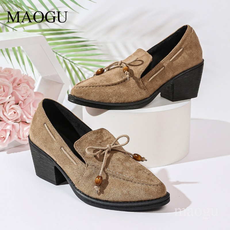 7CM Heeled Women's Spring Autu - Vintage Outdoor Fashion review and price