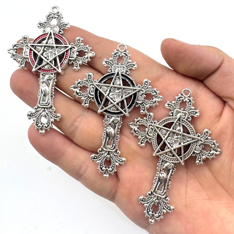 2pcs 30x15mm Gothic Big Cross  - Vintage Fashion Theme review and price