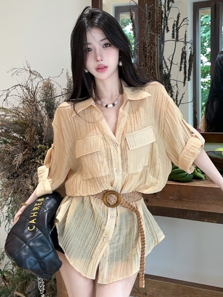 Summer New Vintage Loose Waist - Vintage Fashion Old Money review and price