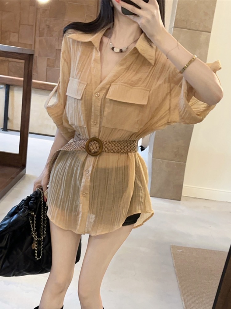 Summer New Vintage Loose Waist - Vintage Fashion Old Money review and price
