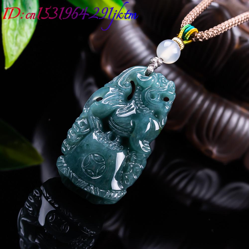 Burmese Jadeite Pixiu Pendant  - Vintage Fashion And Design review and price