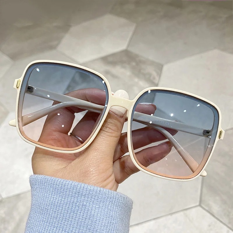 Vintage Oversized Square Sungl - Vintage Fashion Brands review and price