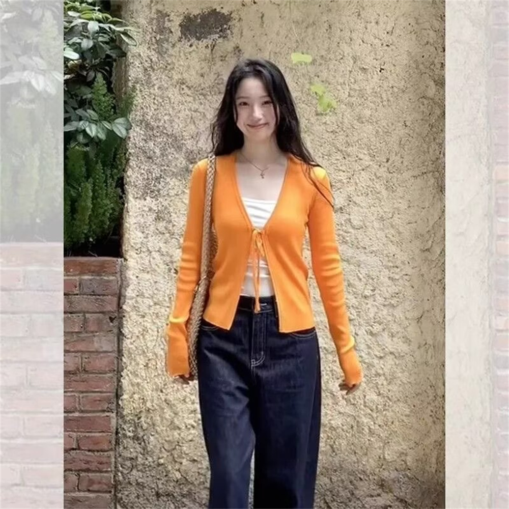 Women's Knitting Thin Long Sle - Vintage Fashion Postcards review and price