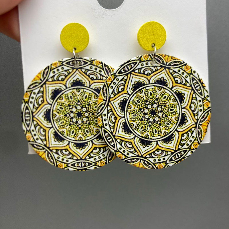 Ethnic Vintage Round Printed W - Vintage Fashion Illustrations review and price