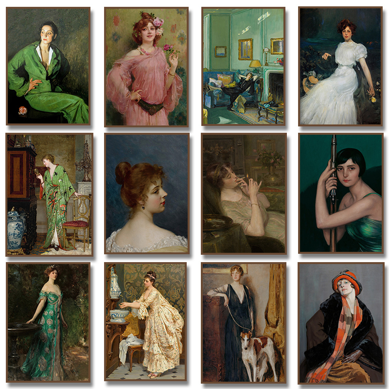 Renaissance Women Portrait Pos - Vintage Fashion Illustrations review and price