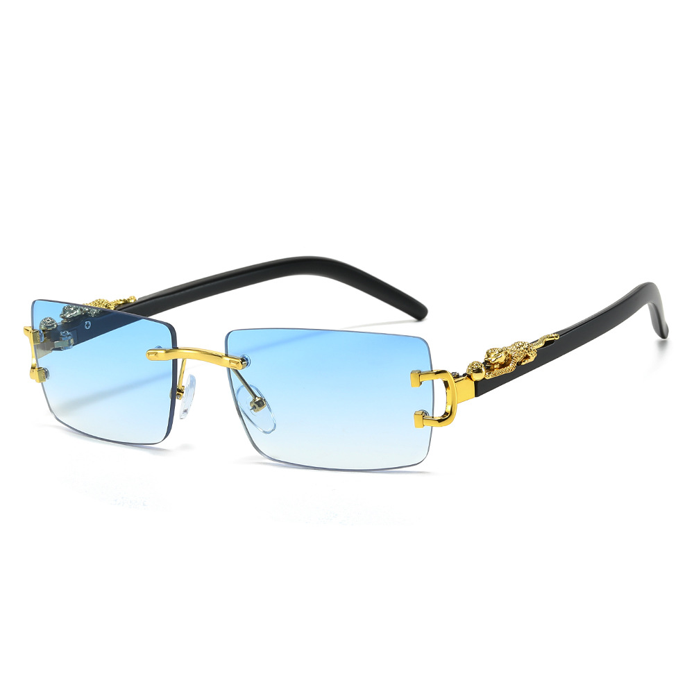 1PCS Fashion Vintage Rimless S - Vintage Fashion Brands review and price