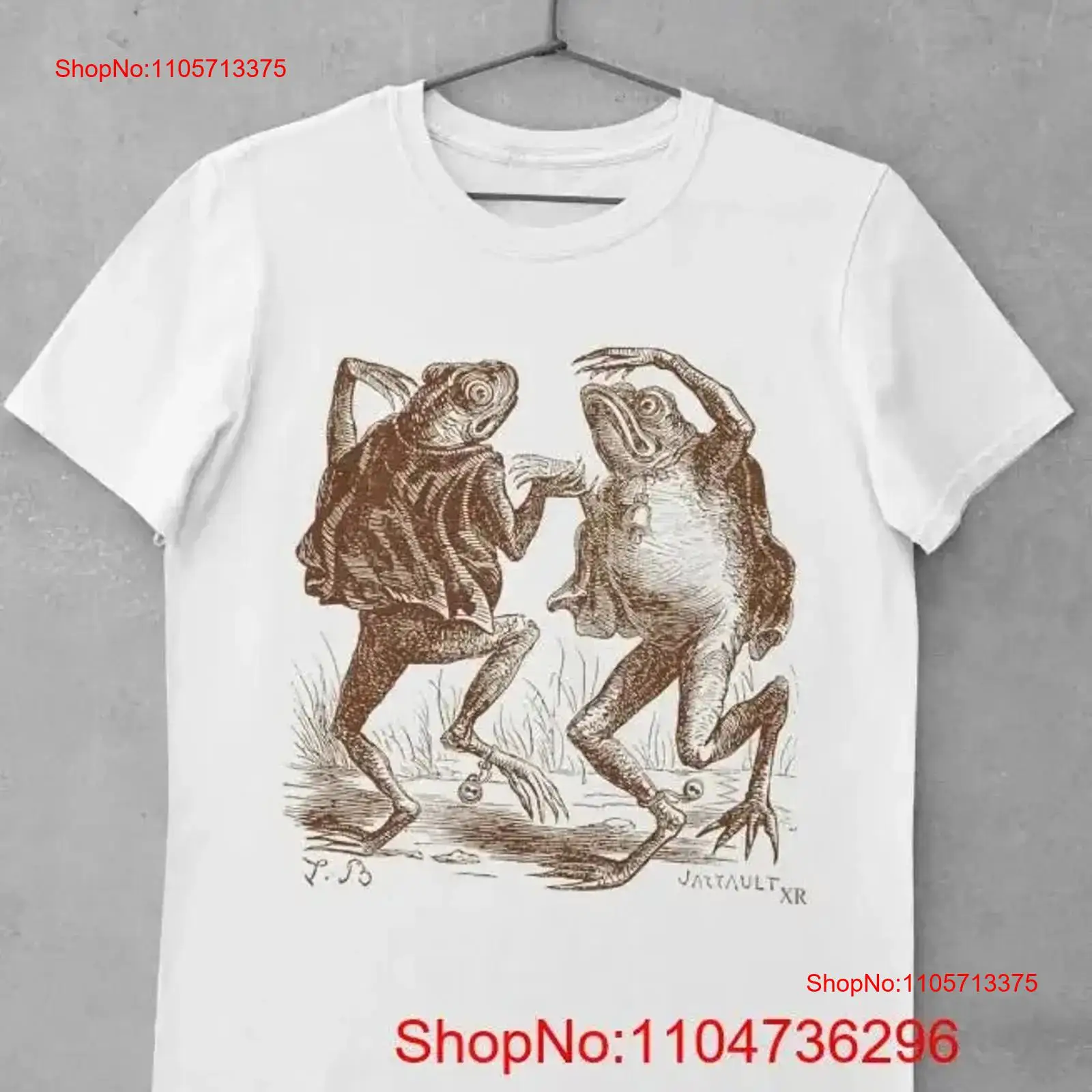 Dancing frogs toads vintage il - Vintage Fashion Illustrations review and price
