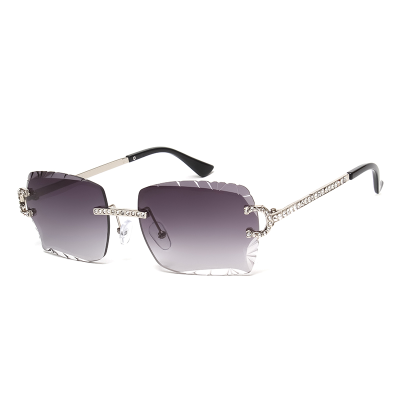 Fashion Rimless Square Sunglas - Vintage Fashion Brands review and price