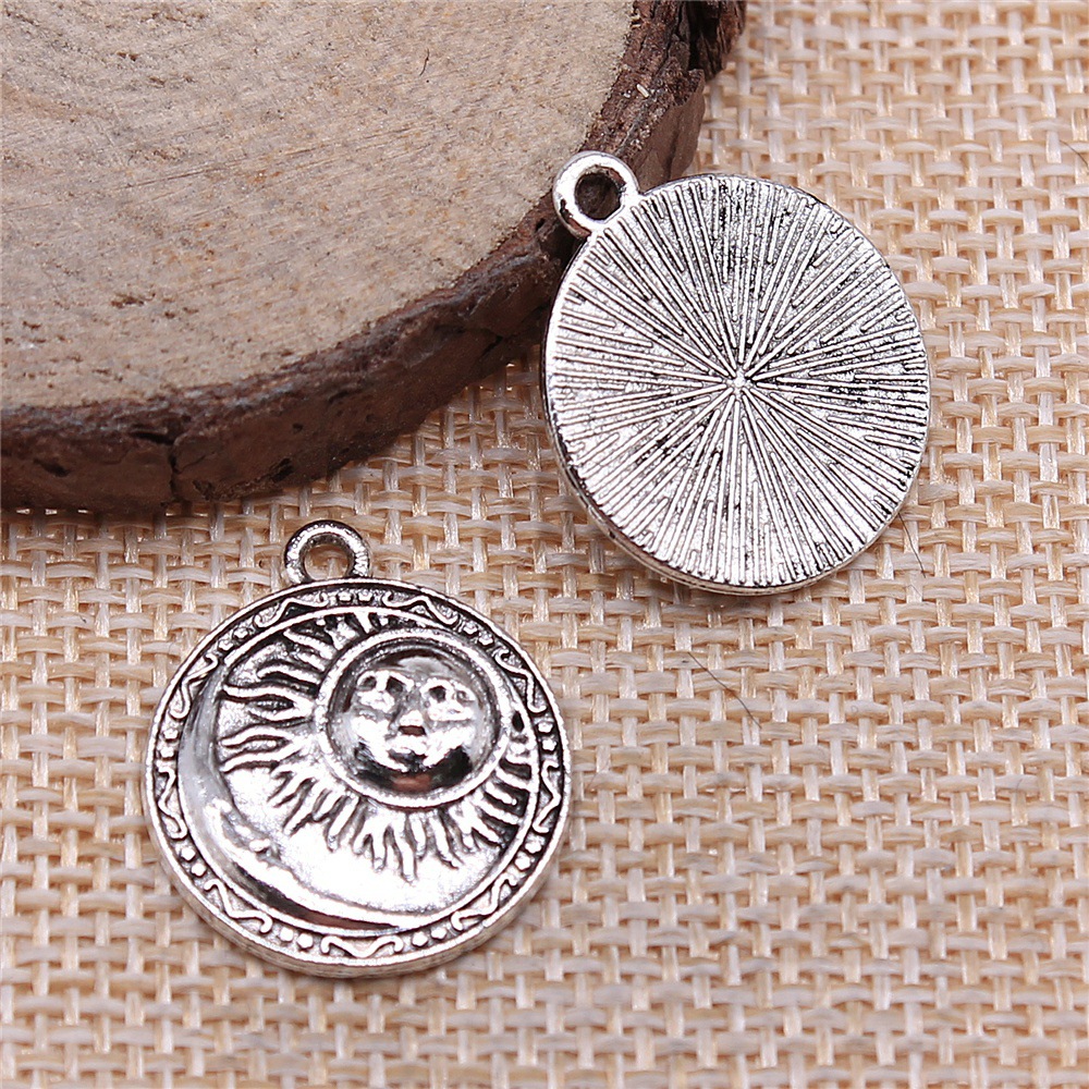 4pcs 19x23mm Antique Silver Co - Vintage Fashion Theme review and price