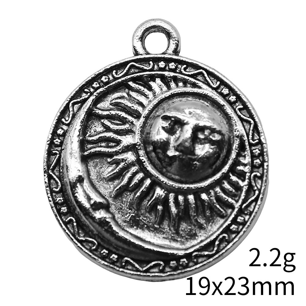 4pcs 19x23mm Antique Silver Co - Vintage Fashion Theme review and price