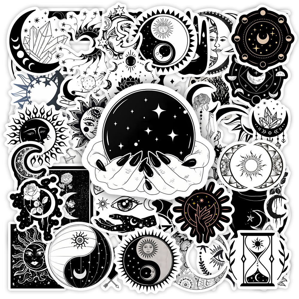 Cool Gothic Moon Aesthetic Sti - Vintage Fashion Magazines review and price