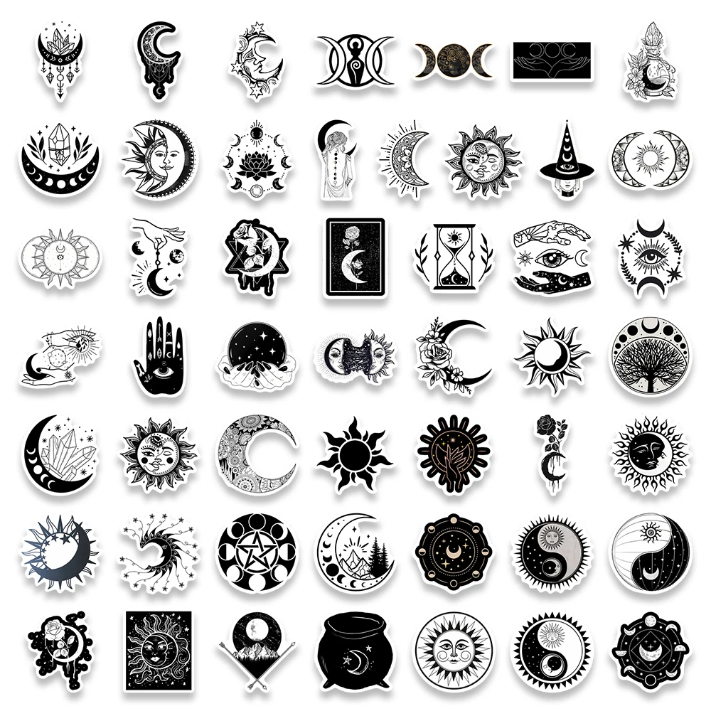 Cool Gothic Moon Aesthetic Sti - Vintage Fashion Magazines review and price