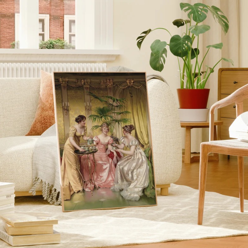 The Renaissance Women Portrait - Vintage Fashion Posters review and price
